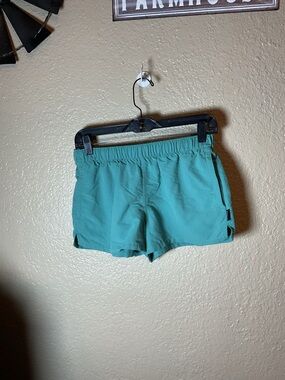 Patagonia Barely Baggie Nylon Shorts Sea Green Women’s Size Small